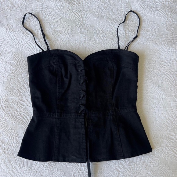 Aritzia Tops - Aritzia Peplum Corset Top